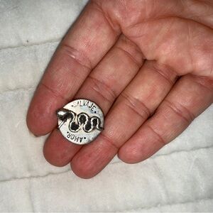 Silver Snake Pendant